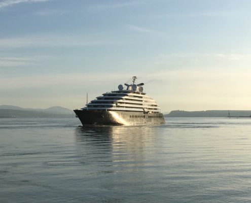 Scenic Eclipse arrives in Quebec for her second cruise